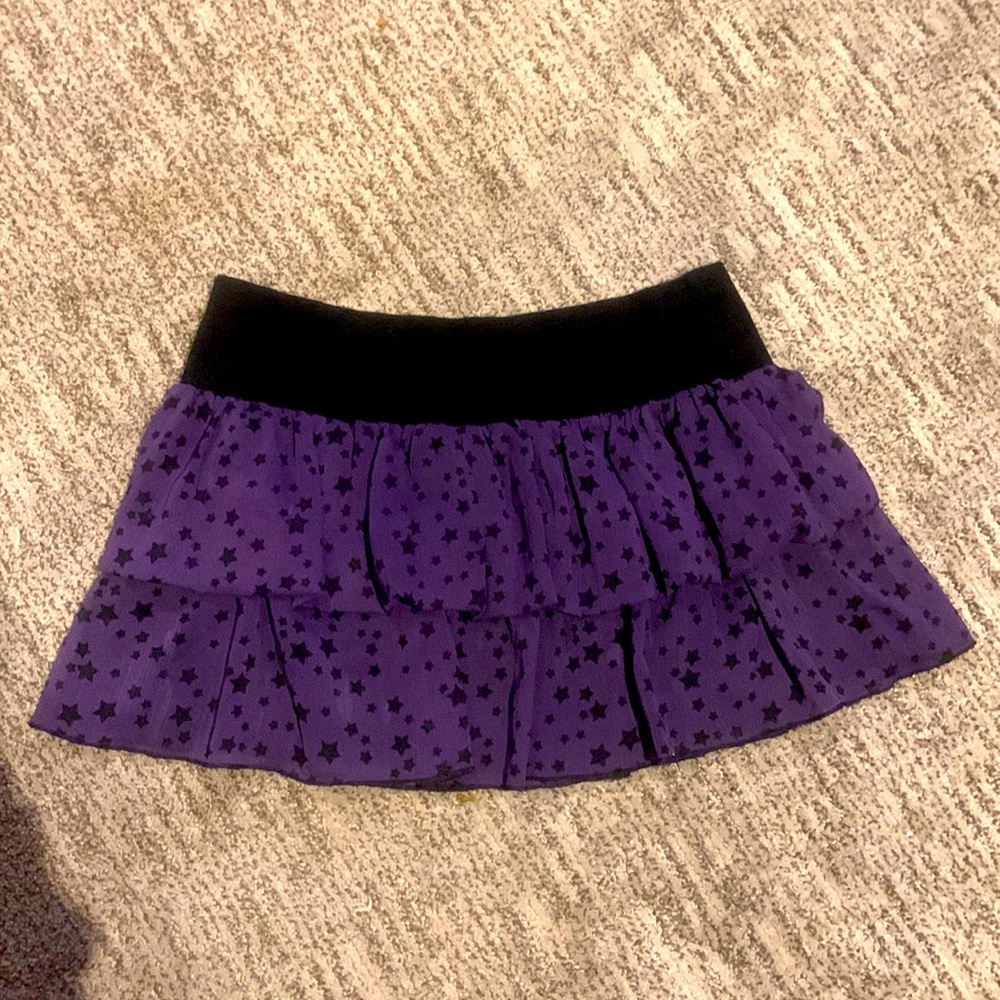 Divided (H&M) purple mini skirt